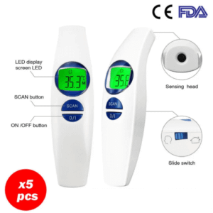 5 units Pack of SMARTHERM-2.2 – Non Contact infrared  Thermometer